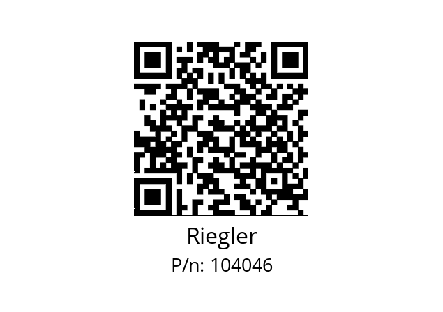   Riegler 104046