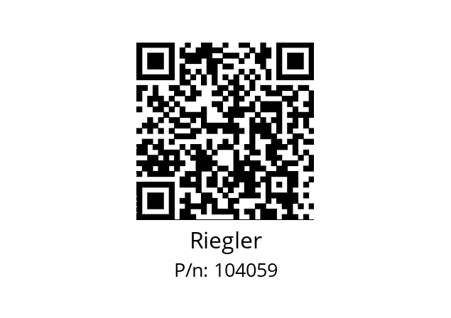   Riegler 104059