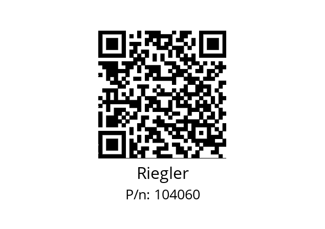   Riegler 104060