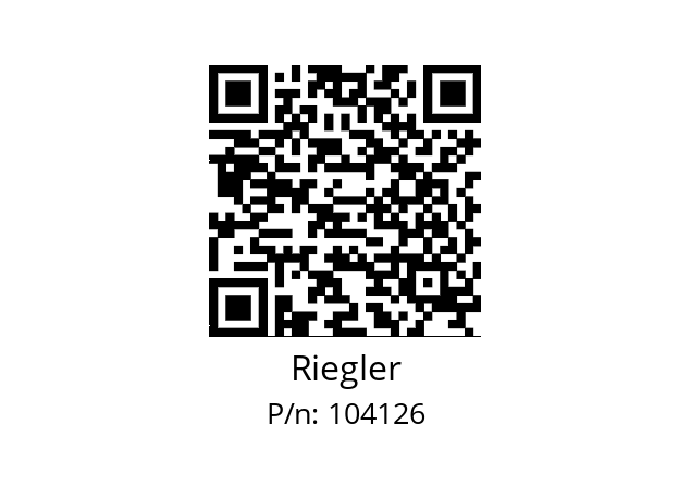   Riegler 104126