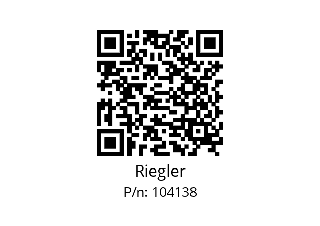   Riegler 104138