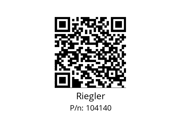   Riegler 104140