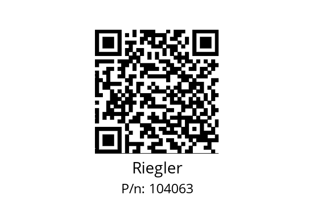   Riegler 104063