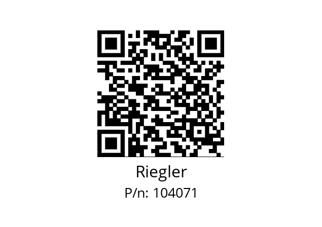   Riegler 104071