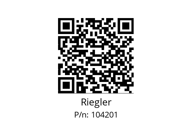   Riegler 104201