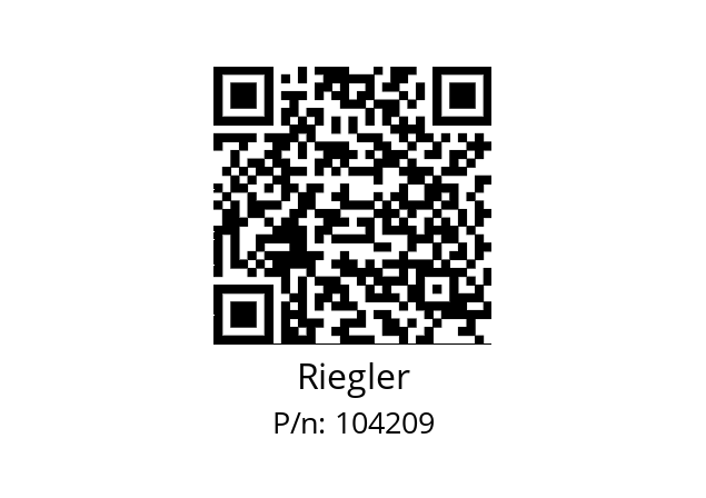   Riegler 104209