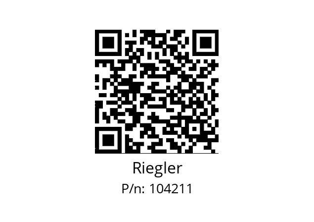   Riegler 104211