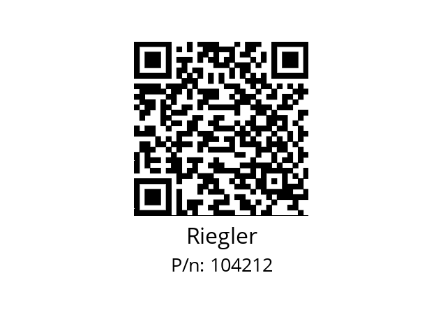   Riegler 104212