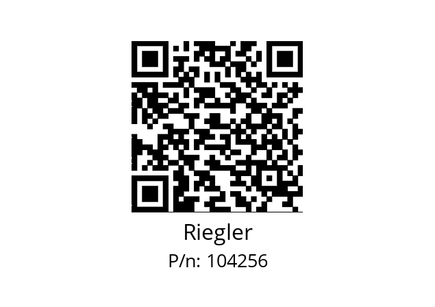   Riegler 104256