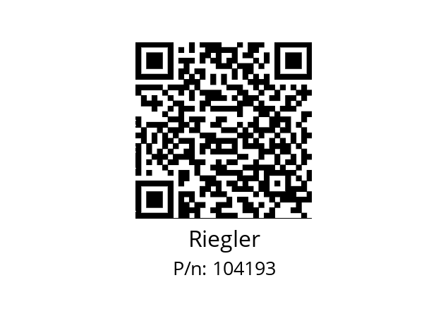   Riegler 104193