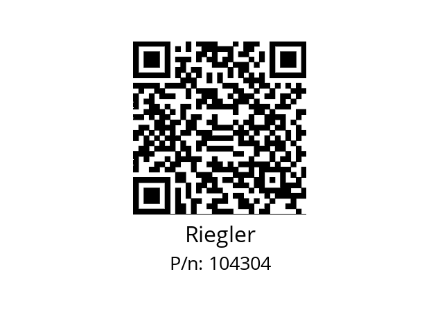   Riegler 104304