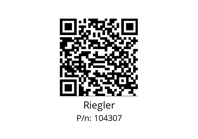   Riegler 104307