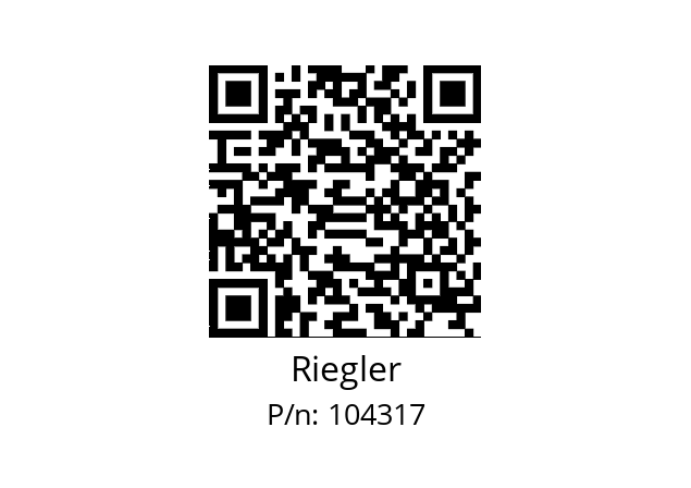   Riegler 104317