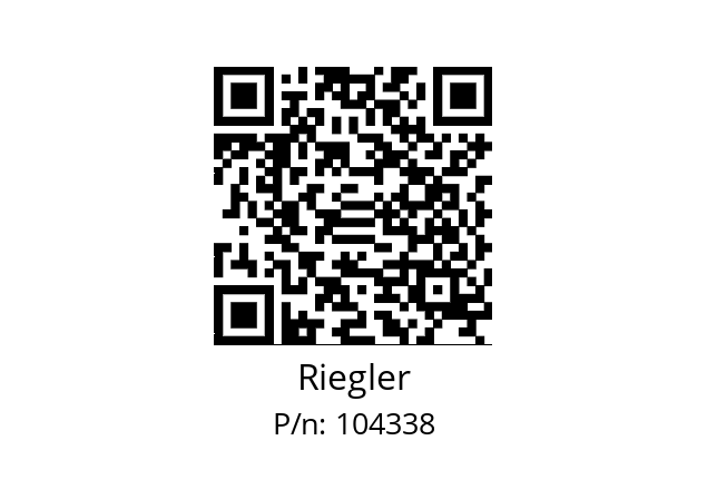   Riegler 104338