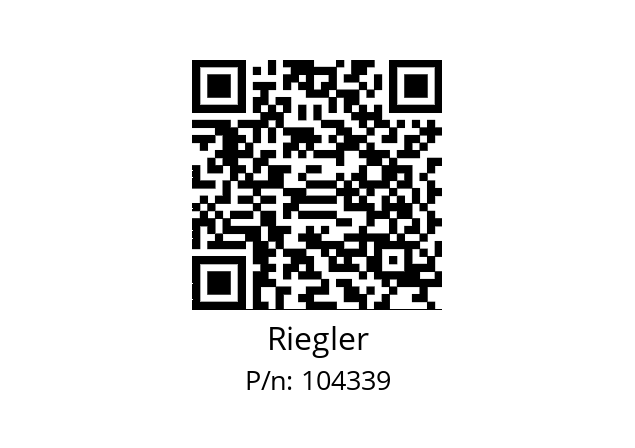   Riegler 104339