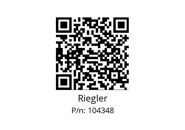   Riegler 104348