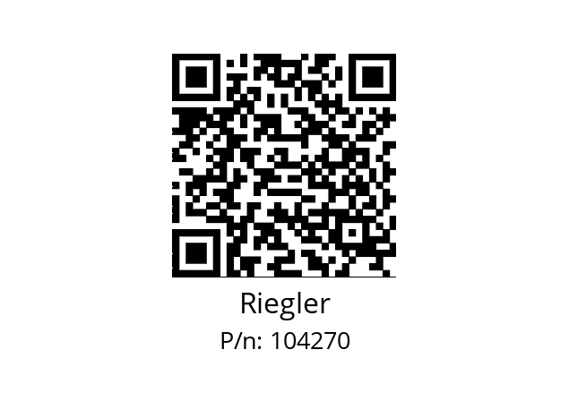   Riegler 104270