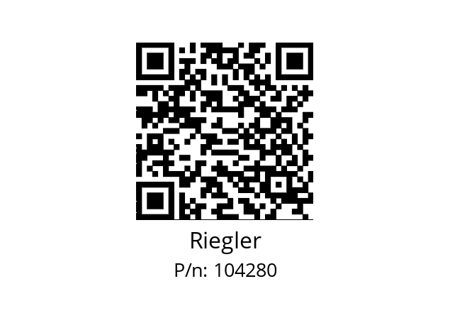   Riegler 104280