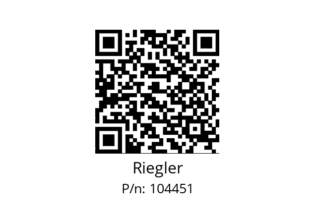   Riegler 104451