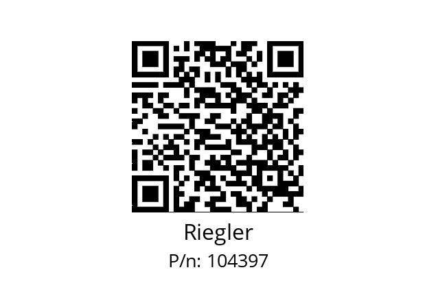   Riegler 104397