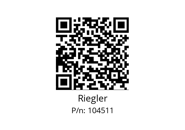   Riegler 104511