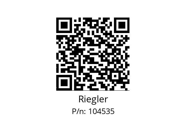   Riegler 104535