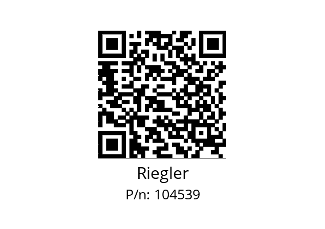   Riegler 104539