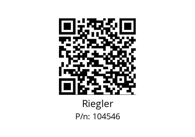   Riegler 104546