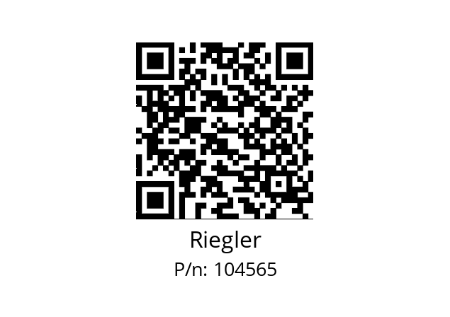   Riegler 104565