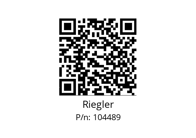   Riegler 104489