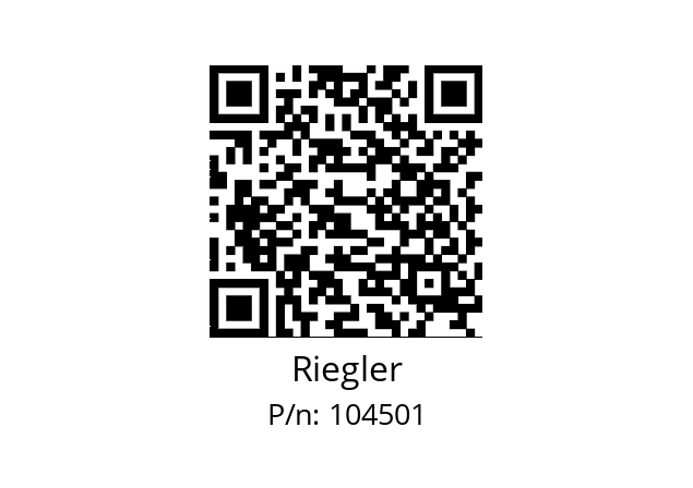   Riegler 104501