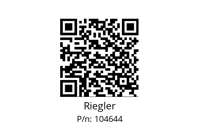   Riegler 104644