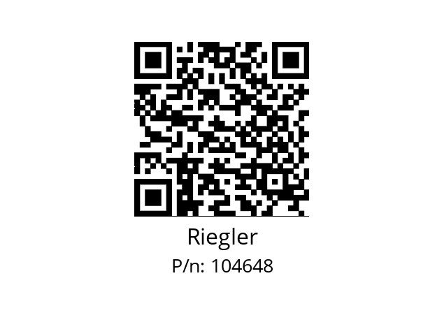   Riegler 104648