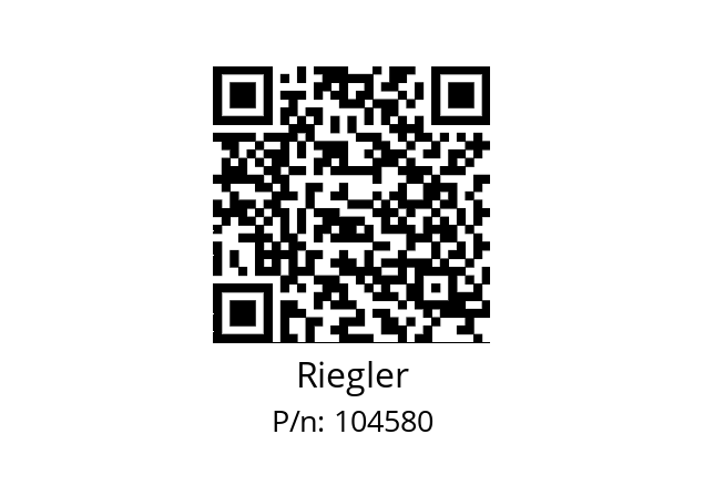   Riegler 104580