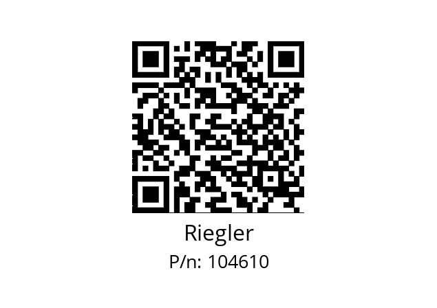   Riegler 104610