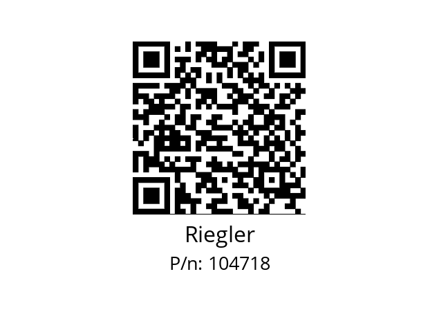   Riegler 104718