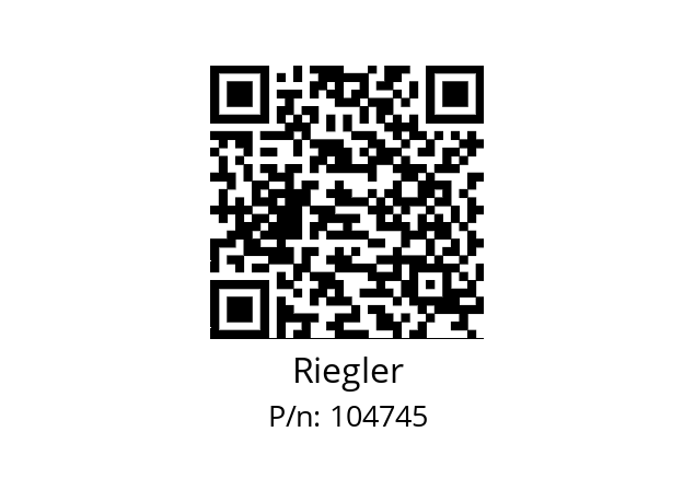   Riegler 104745