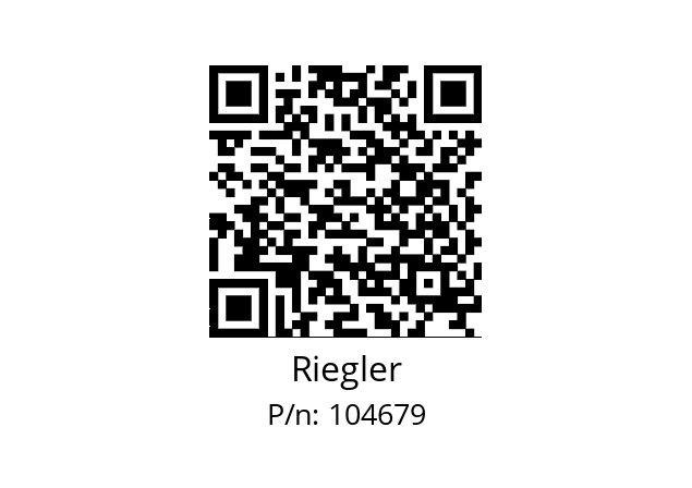   Riegler 104679