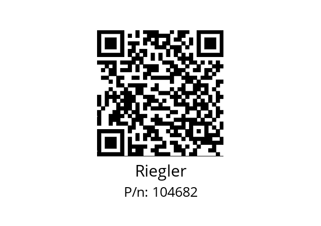   Riegler 104682