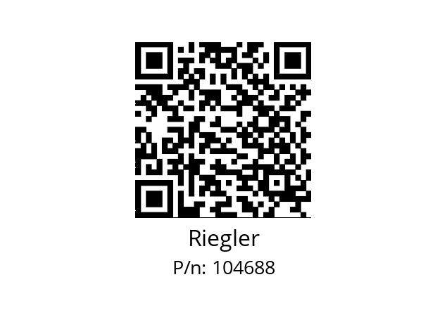   Riegler 104688