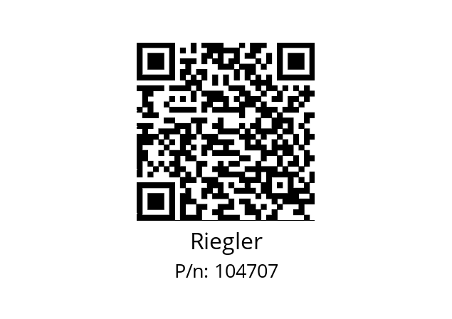   Riegler 104707