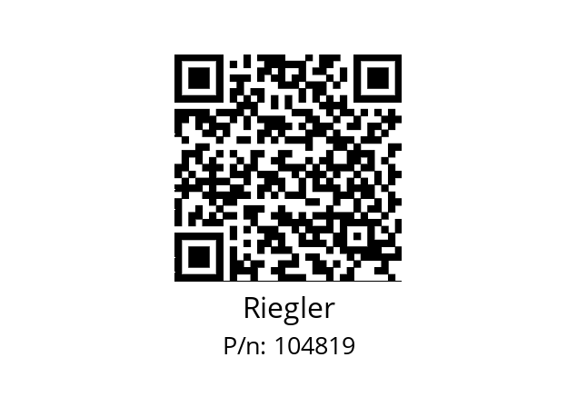   Riegler 104819