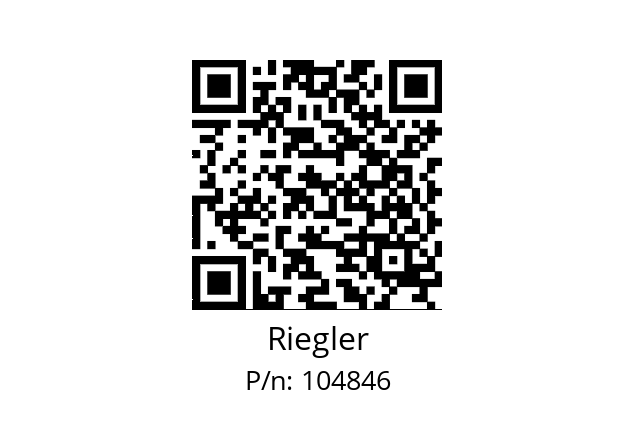   Riegler 104846