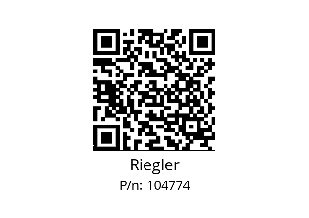   Riegler 104774