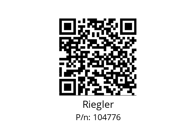   Riegler 104776