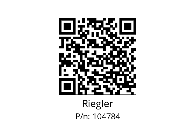   Riegler 104784