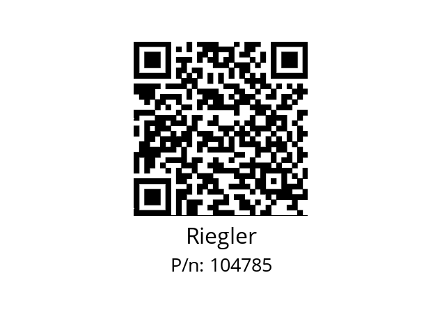   Riegler 104785