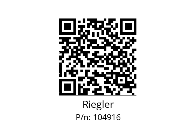   Riegler 104916