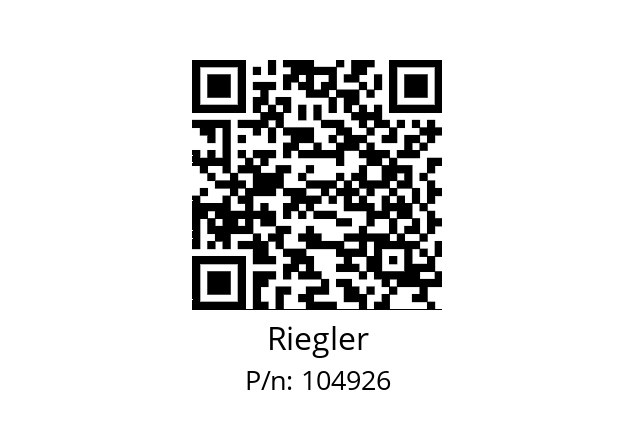   Riegler 104926