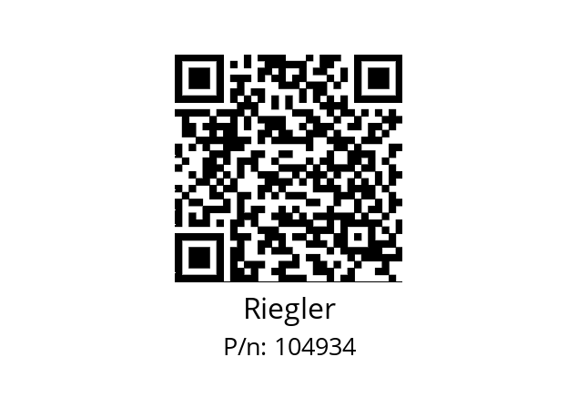   Riegler 104934